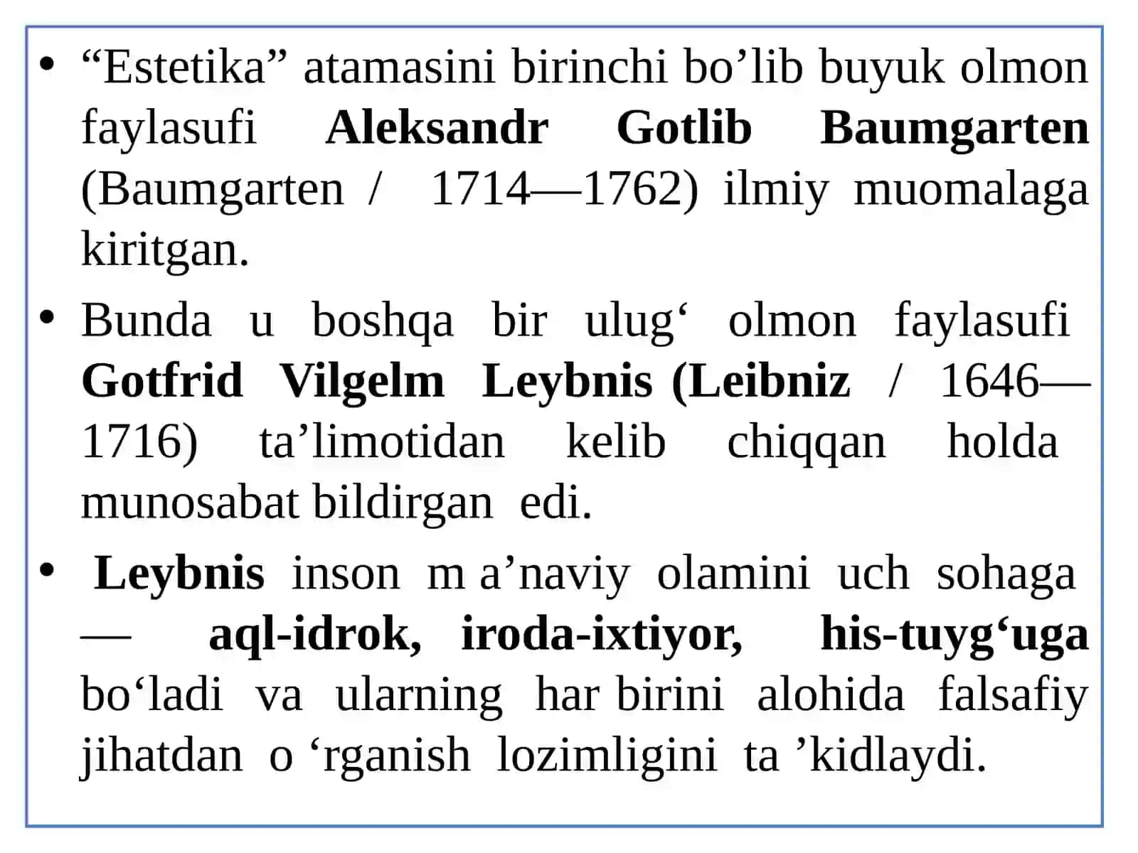 ESTETIKANING PREDMETI, MAQSADI VA VAZIFALARI 4