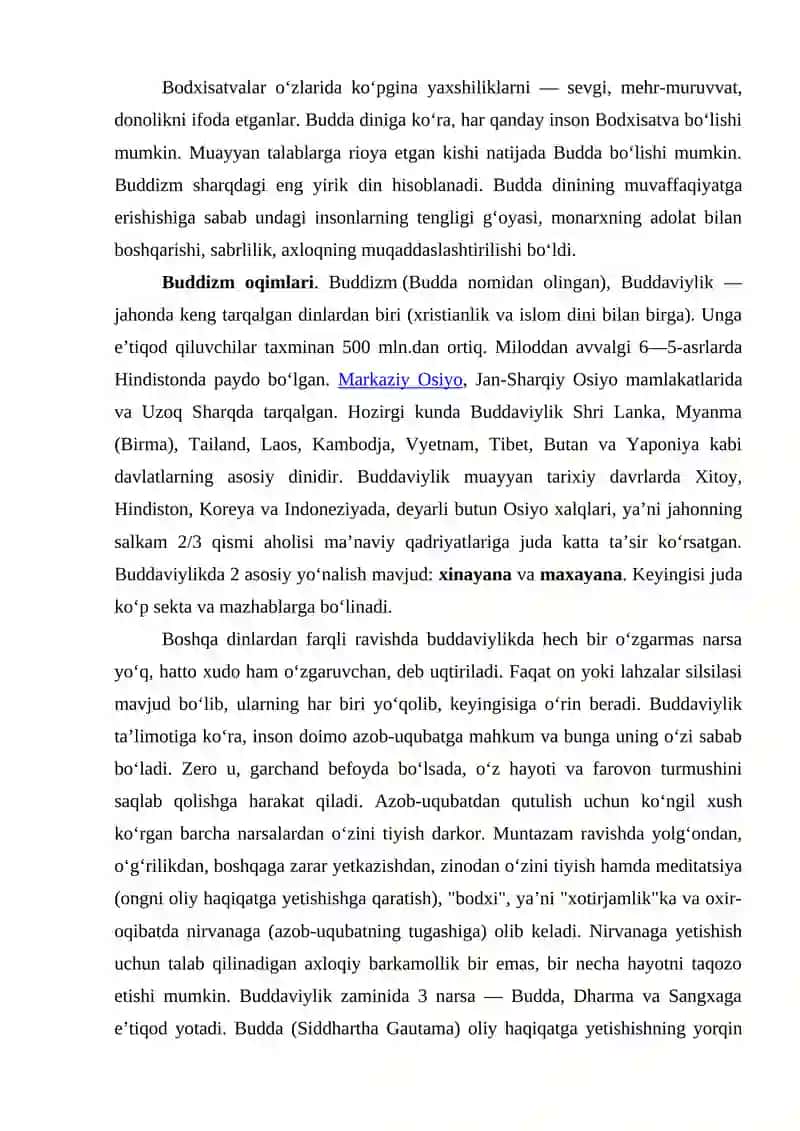 Buddaviylik Dini (BUDDAVIYLIK DINI) 4
