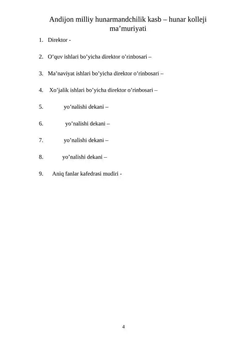 O‘quv amaliyoti hujjatlari rasmiylashtirish bo‘yicha ko‘rsatma 4