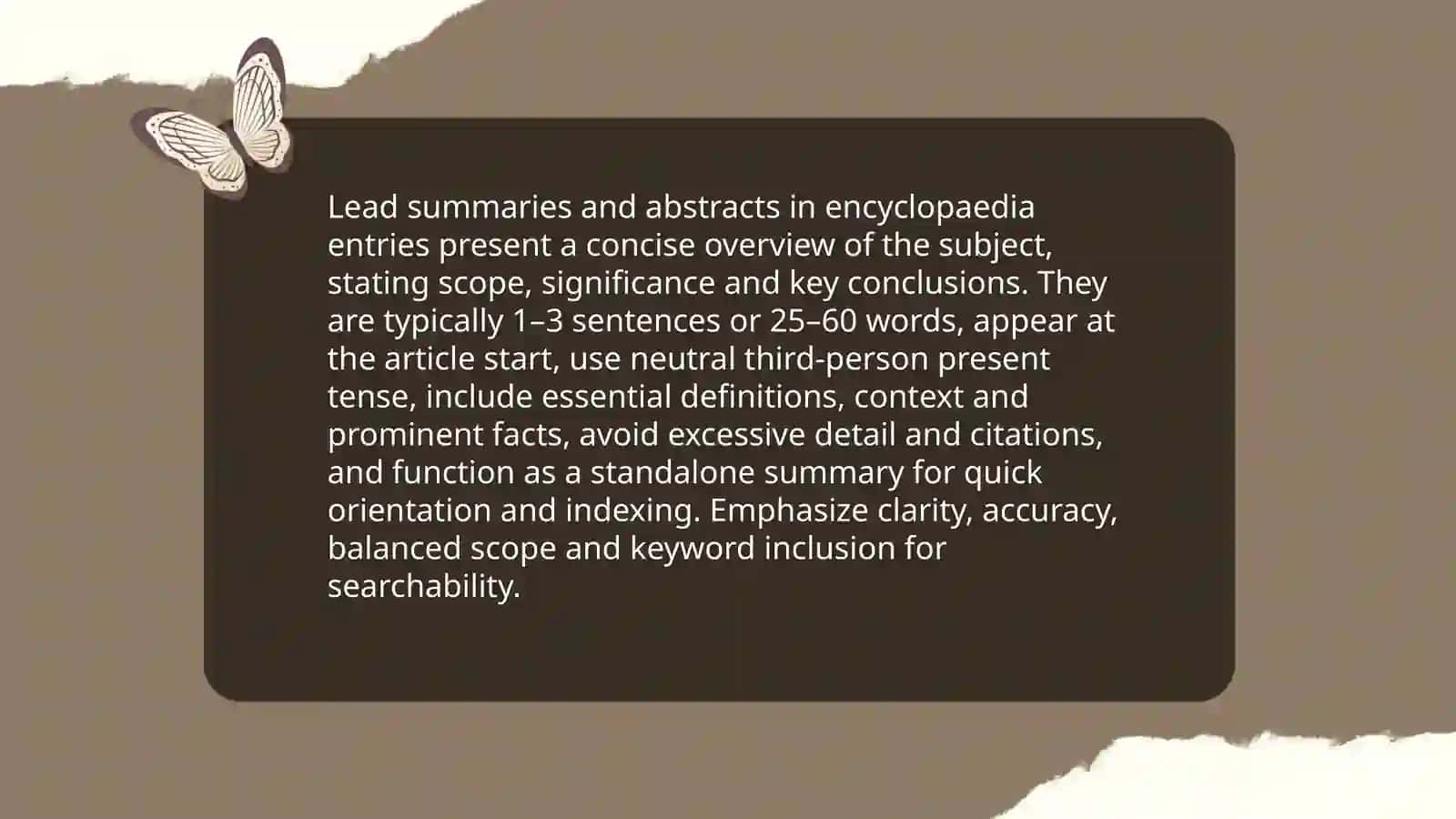 Encyclopaedia entries 4