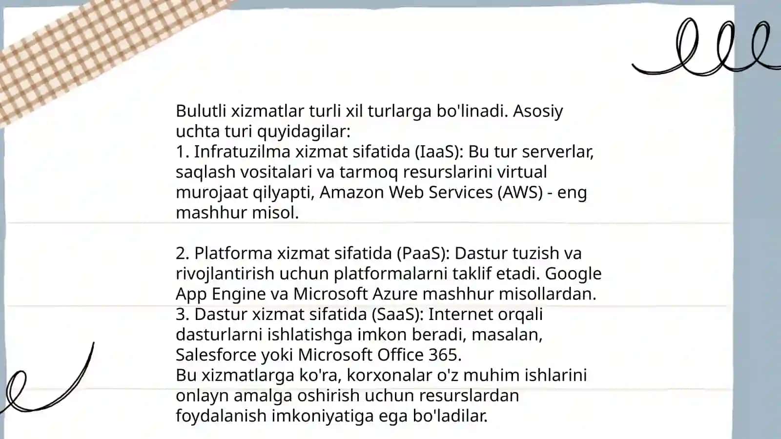 Bulutli hisoblash 4