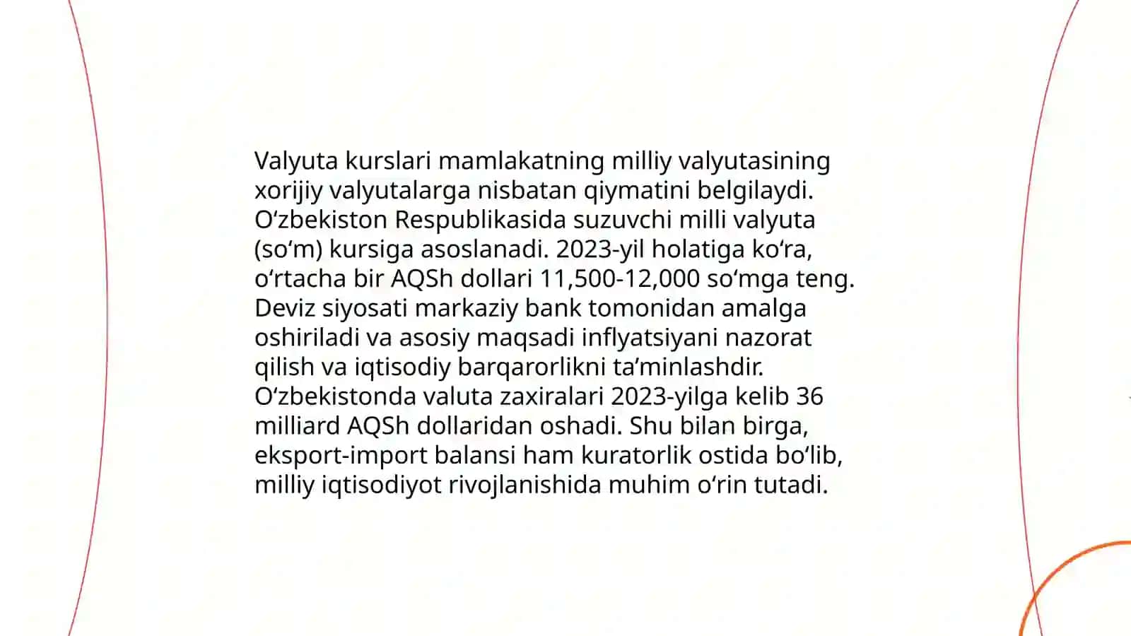 Markaziy Bankning Pul Islohotlari 4