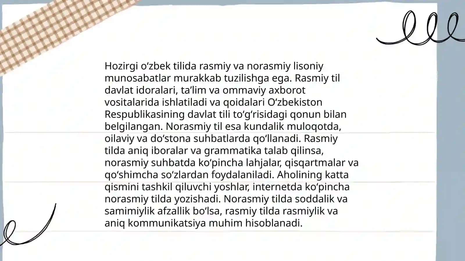 Hozirgi õzbek tilida lisoniy munosabat va uning turlari 4