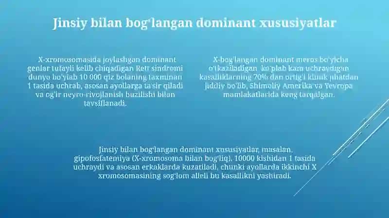 Belgilarning jinsgabirikkan holdairsiylanishi 4