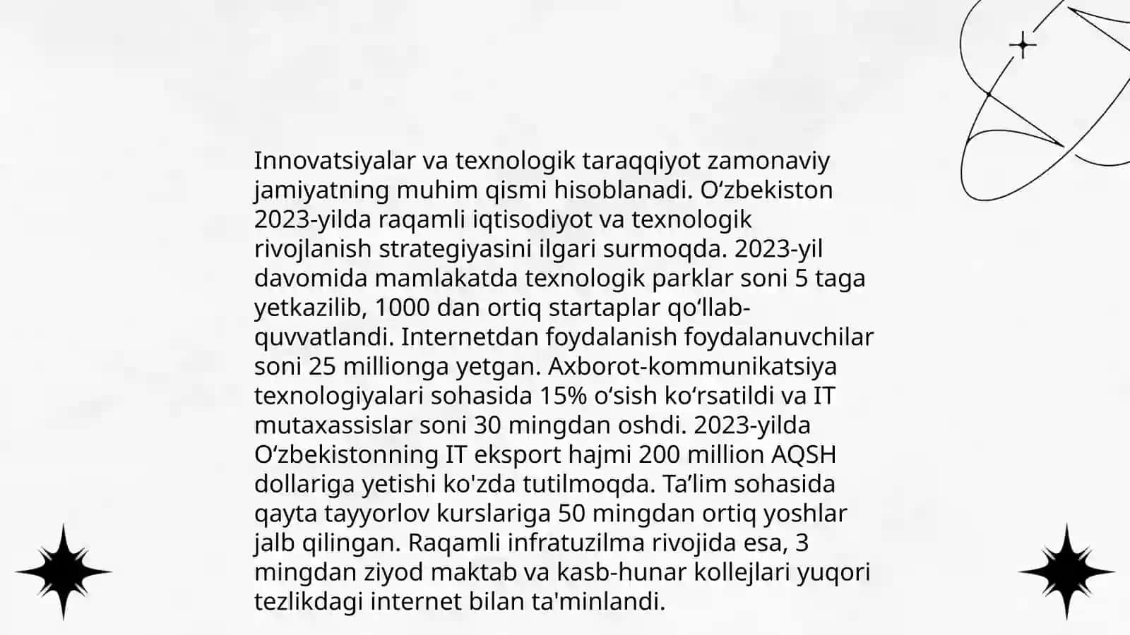 OESD tadqiqotlari va hisobotlari 4