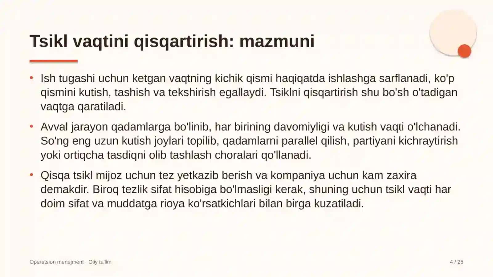 tog' kon sanoatida tsikl vaqtini qisqartirish 8162 4