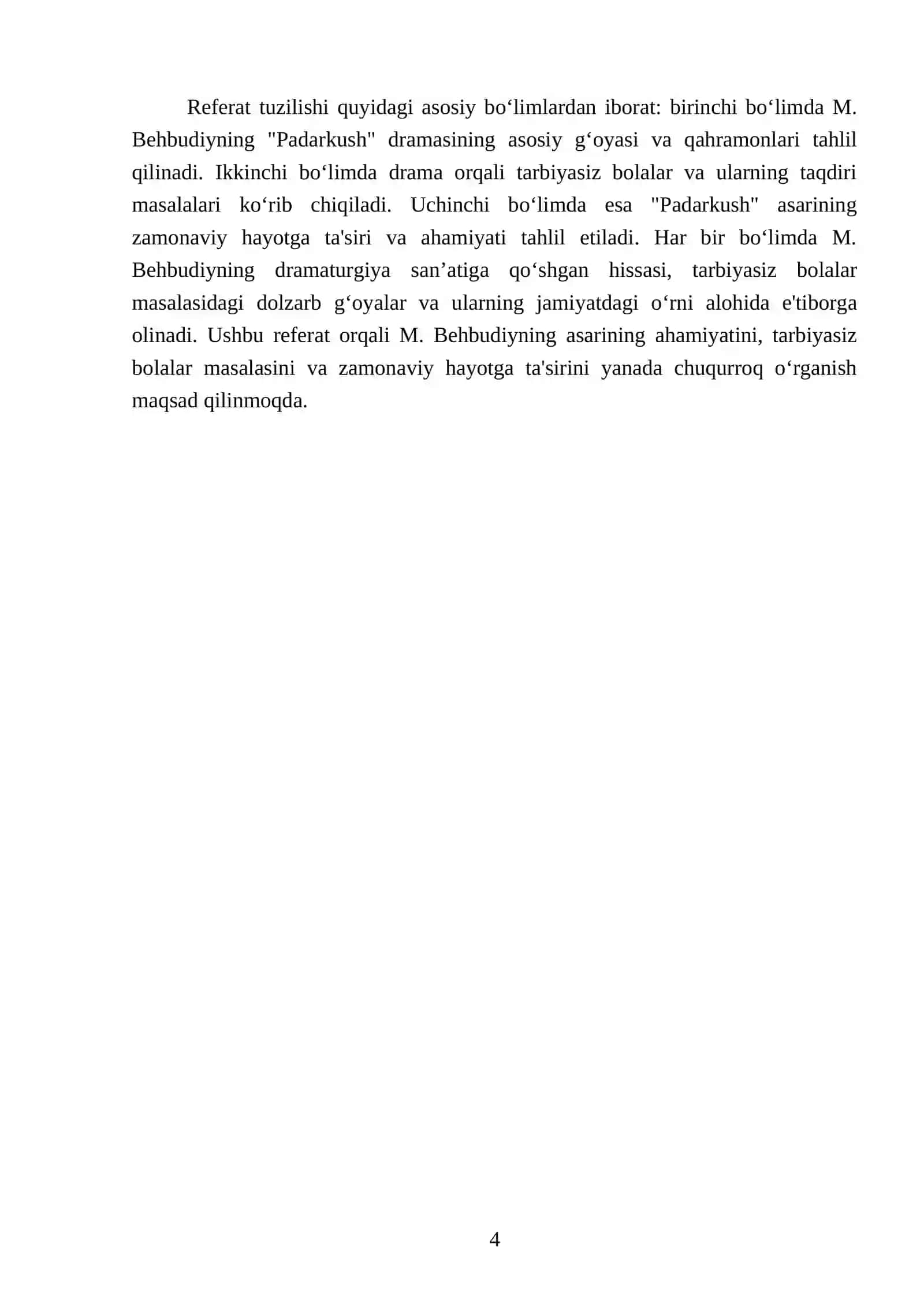 M.Behbudiyning"Padarkush yohud,tarbiyasiz,bolaning,taqdiri,dramasini,sahnalashtirishva,namoyon etish 4