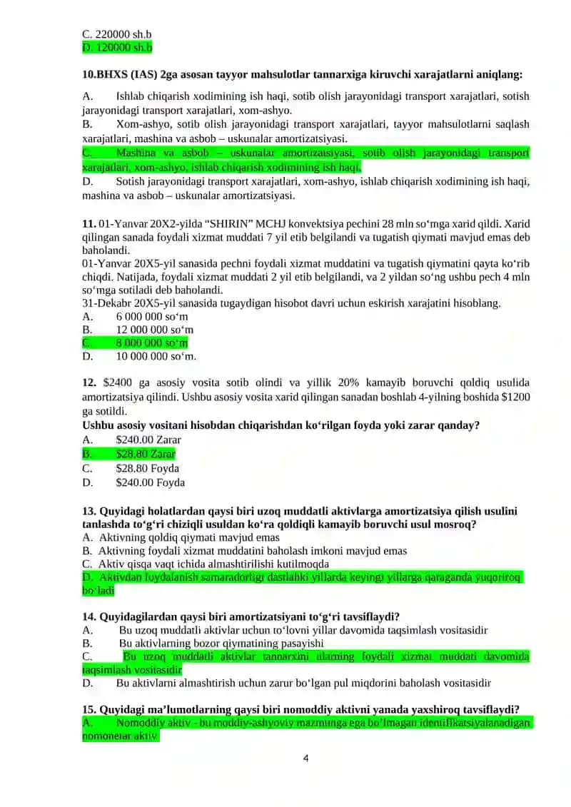 Moliyaviy hisobot xalqaro standardlari 4