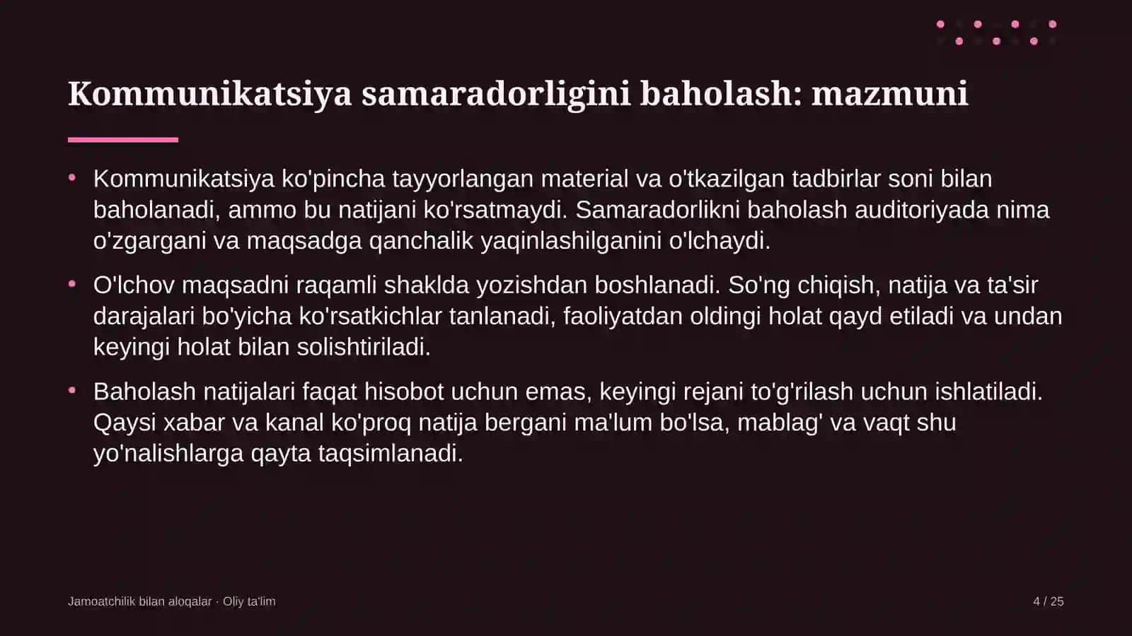 Savdo uylarida kommunikatsiya samaradorligini baholash 4