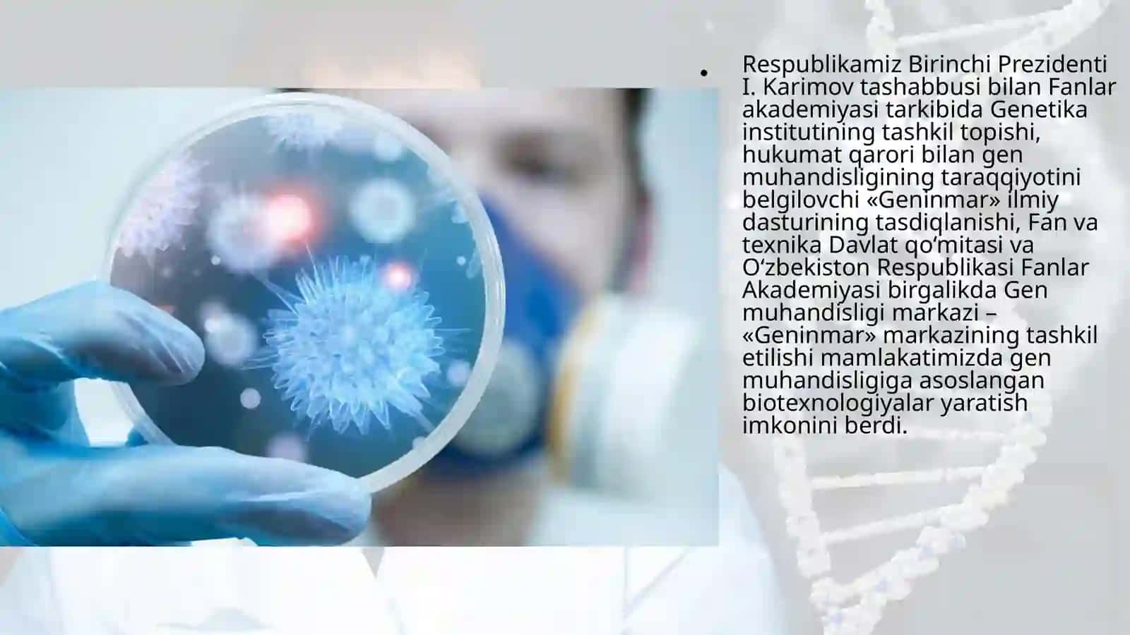 Gen injerligi yordamida noyob oqsillarni sentizlash 4