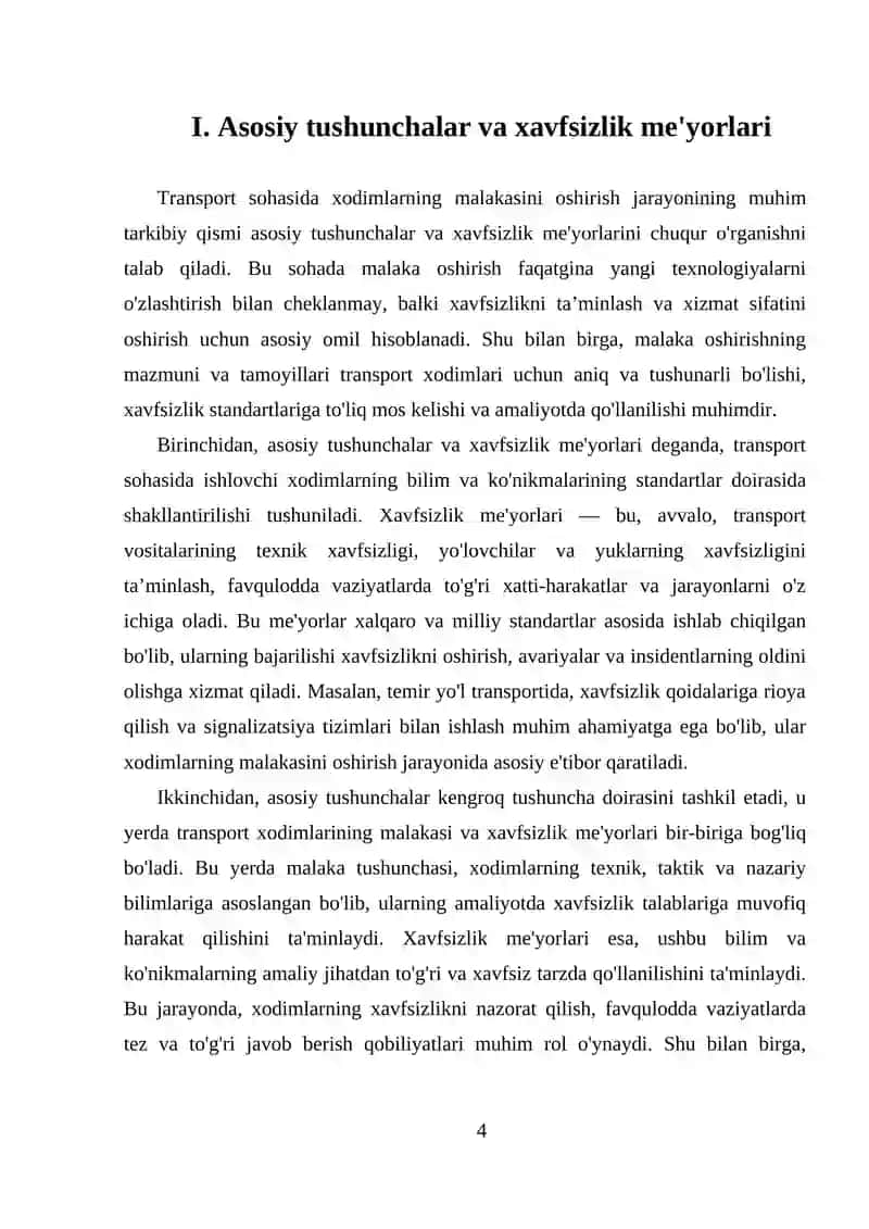 Transportda Xodimlarni Malakasini Oshirish 4