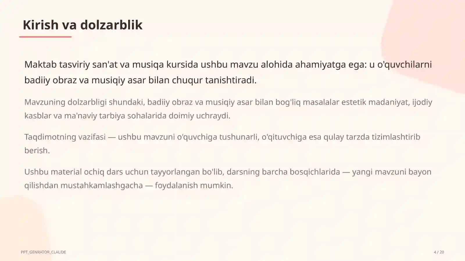 Me'morchilik yodgorliklari: Registon va Ichan-qal'a (6-sinf) 4