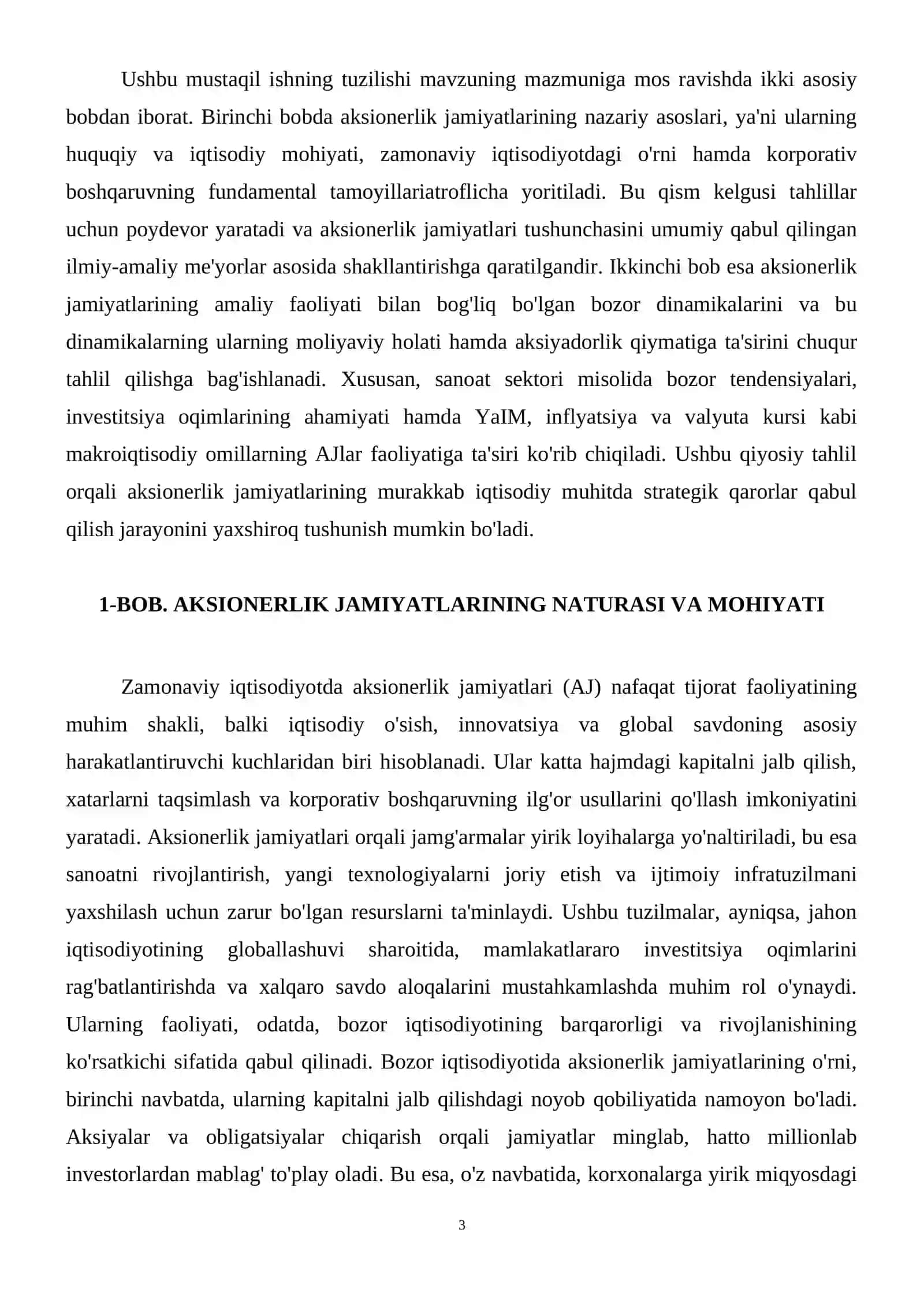 Aksionerlik jamiyati nima qiyosiy chuqur tahlili 4