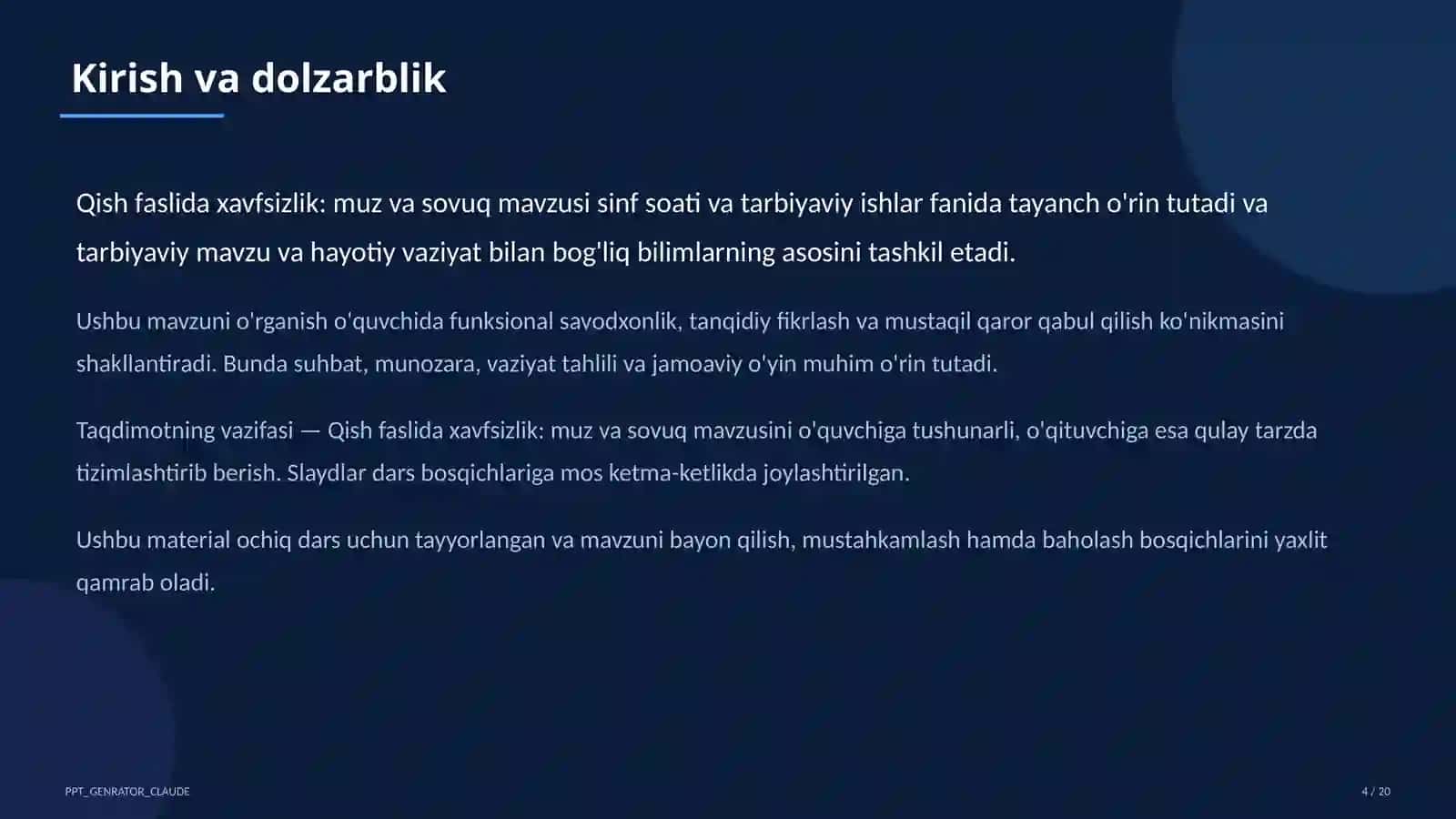 Qish faslida xavfsizlik: muz va sovuq 4