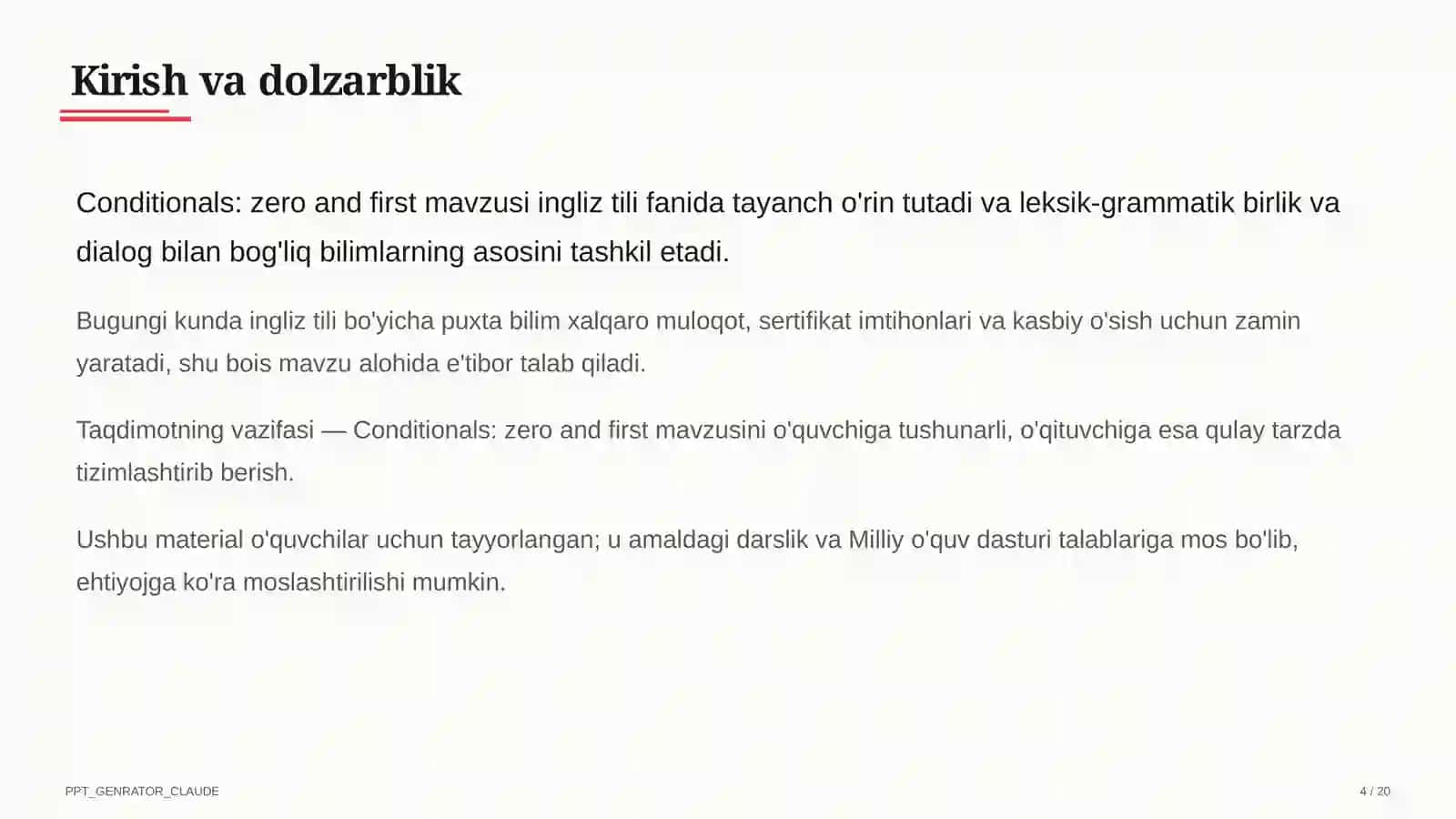 Ingliz tili (1–11) 4