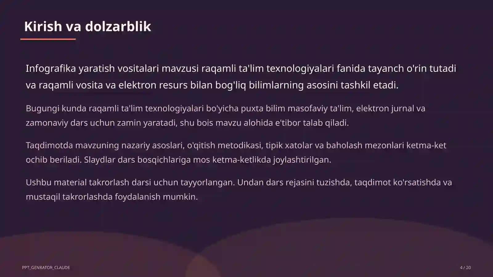 Infografika yaratish vositalari 4