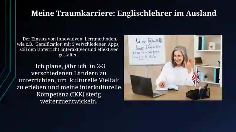 Mein Traumberuf-Internationale Englishlehrerin 4