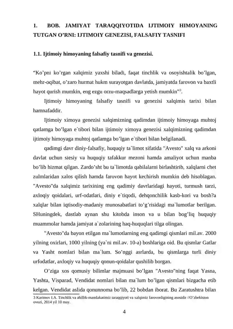 O'ZBEKISTON JAMIYATI ZAMONAVIY TARAQQIYOTI BOSQICHIDA IJTIMOIY SIYOSATNING BOSH VAZIFALARI 4
