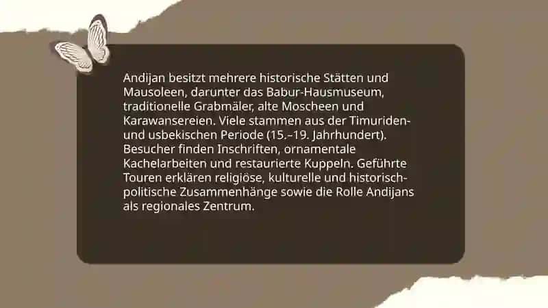 Reisen durch Andijan 4
