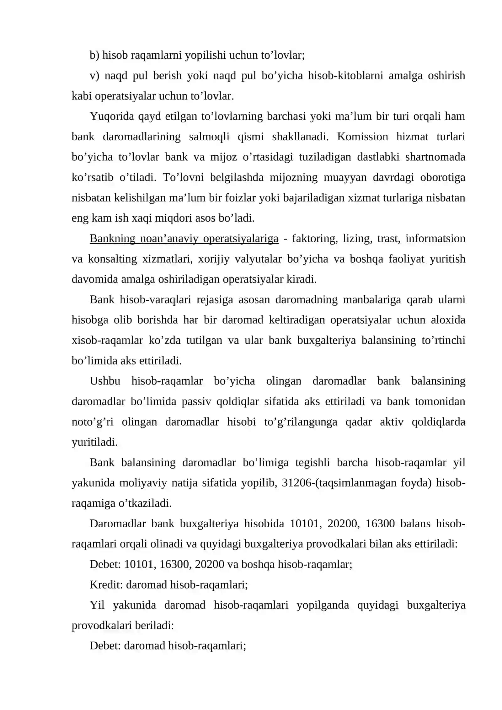 Tijоrat banklarining darоmadlari 4