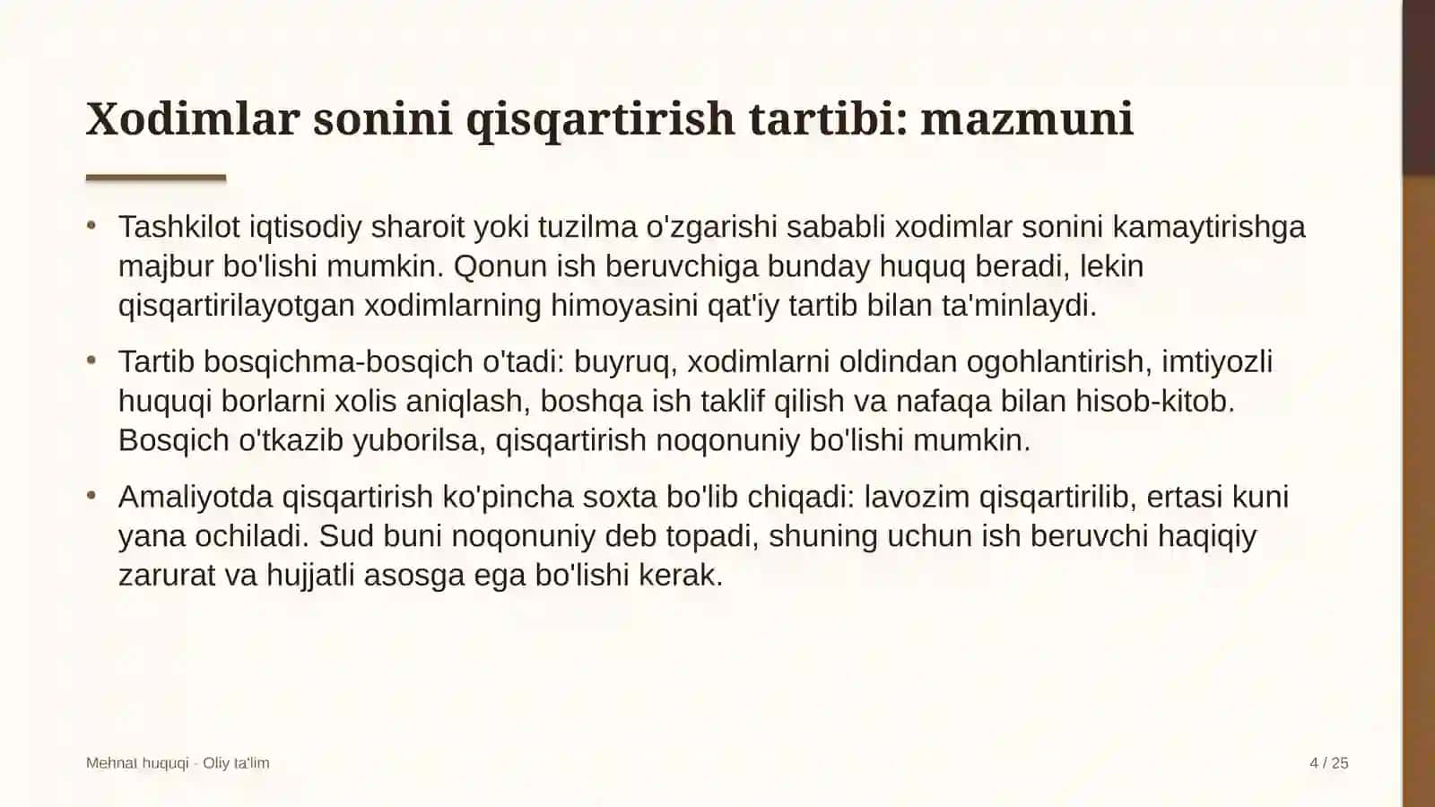 maxsus maktab internatlarda xodimlar sonini qisqartirish tartibi 6225 4