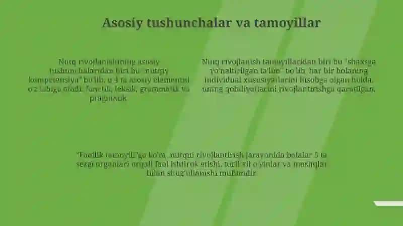 Nutq rivojlanishi metodikasi fanining maqsadi va vazifalari 4