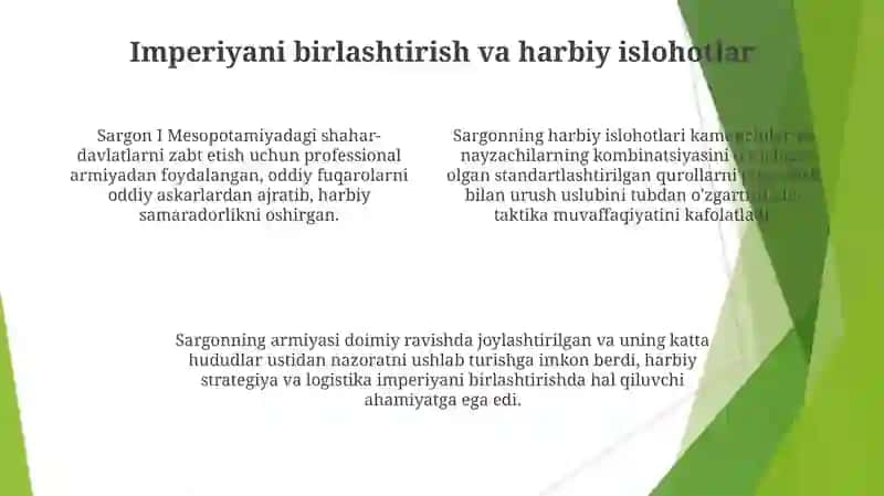 Sargon Iislohatlari 4