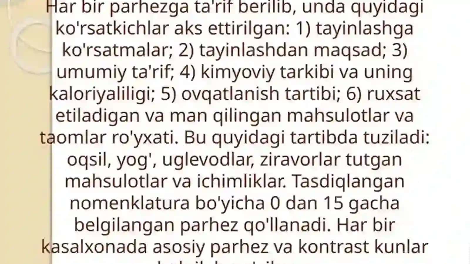 Parhez stollari 4