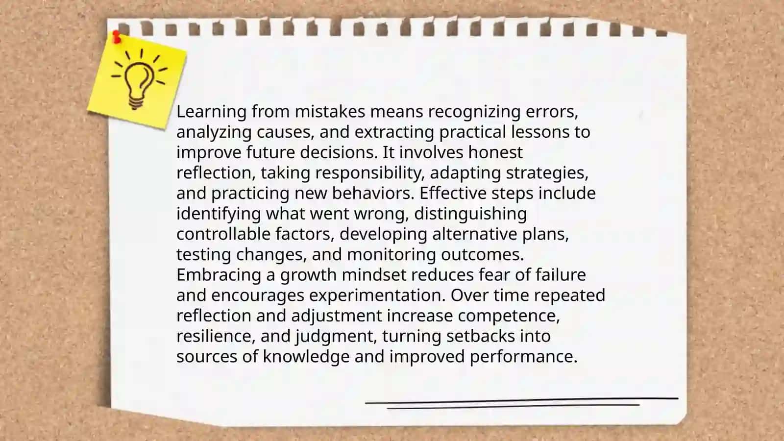 Lessons in life 4