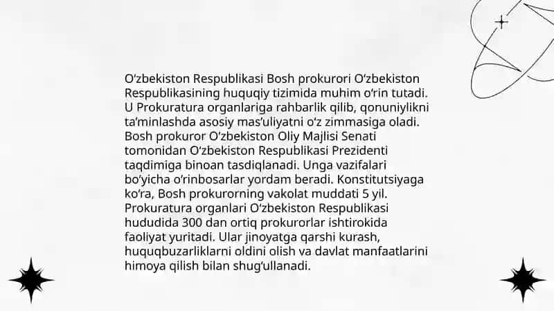 O‘zbekiston Respublikasi Prokuraturasi 4