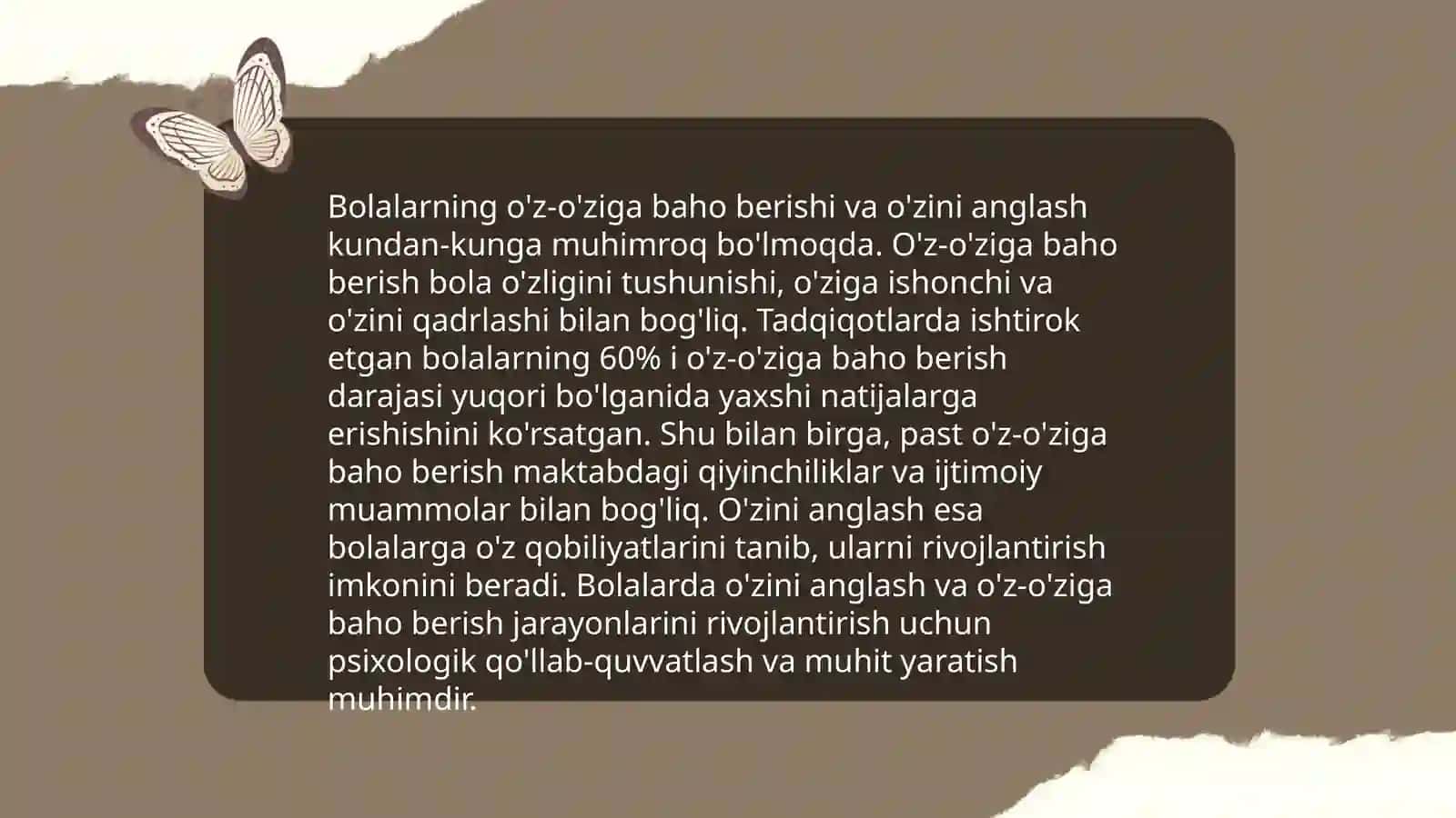 Maktab yoshidagi bolalar psixologiyasi 4