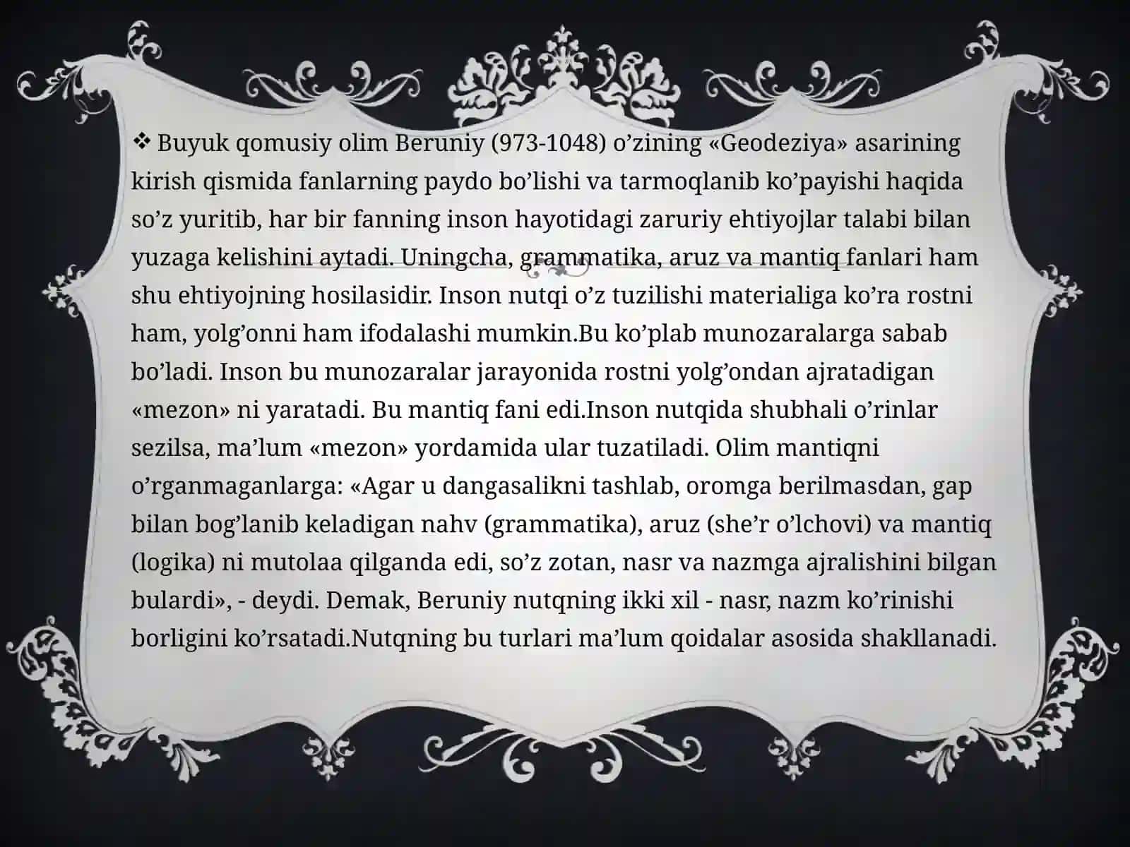 SHARQ MADANIYATIDA NOTIQLIK SAN`ATI TARIXI 4