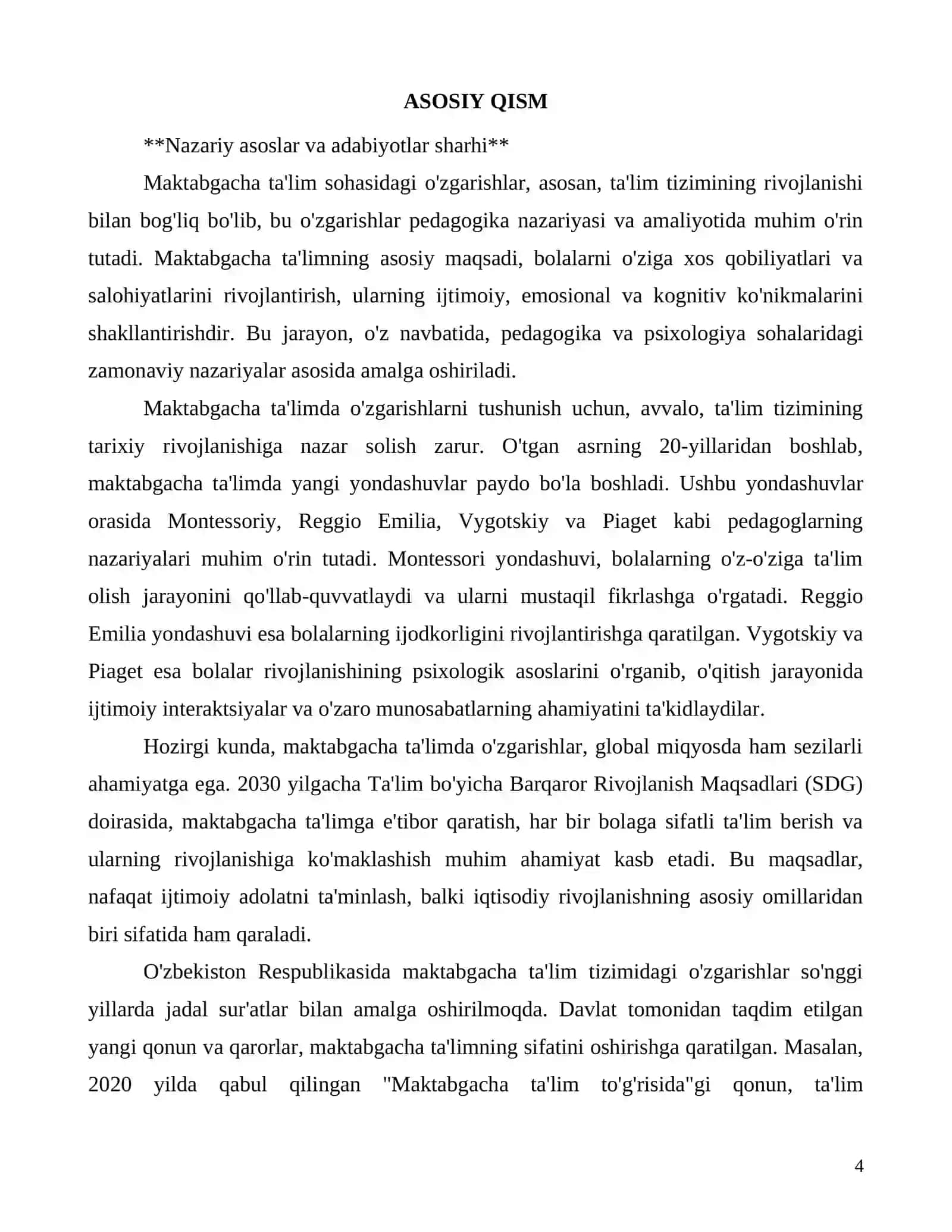 Maktabgacha taʼlimda o'zgarishlar va ularning ta'siri 4