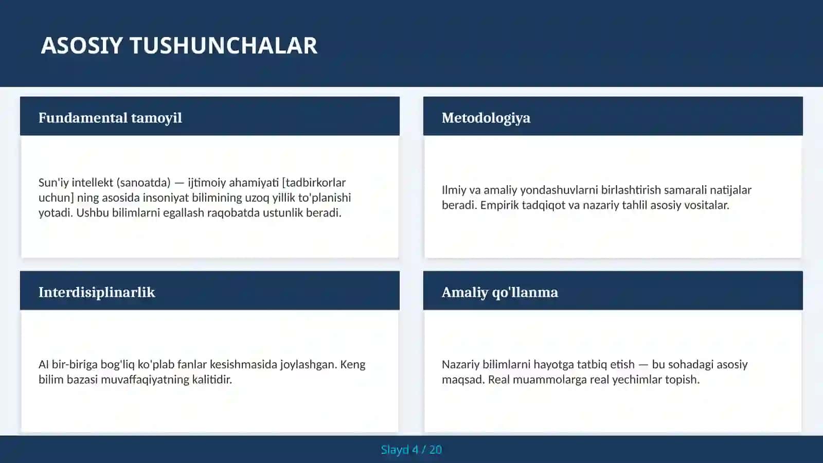 SUN'IY INTELLEKT (SANOATDA) — IJTIMOIY AHAMIYATI [TADBIRKORLAR UCHUN] 4