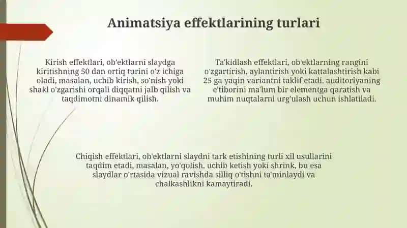 Animatsiya effektlari 4