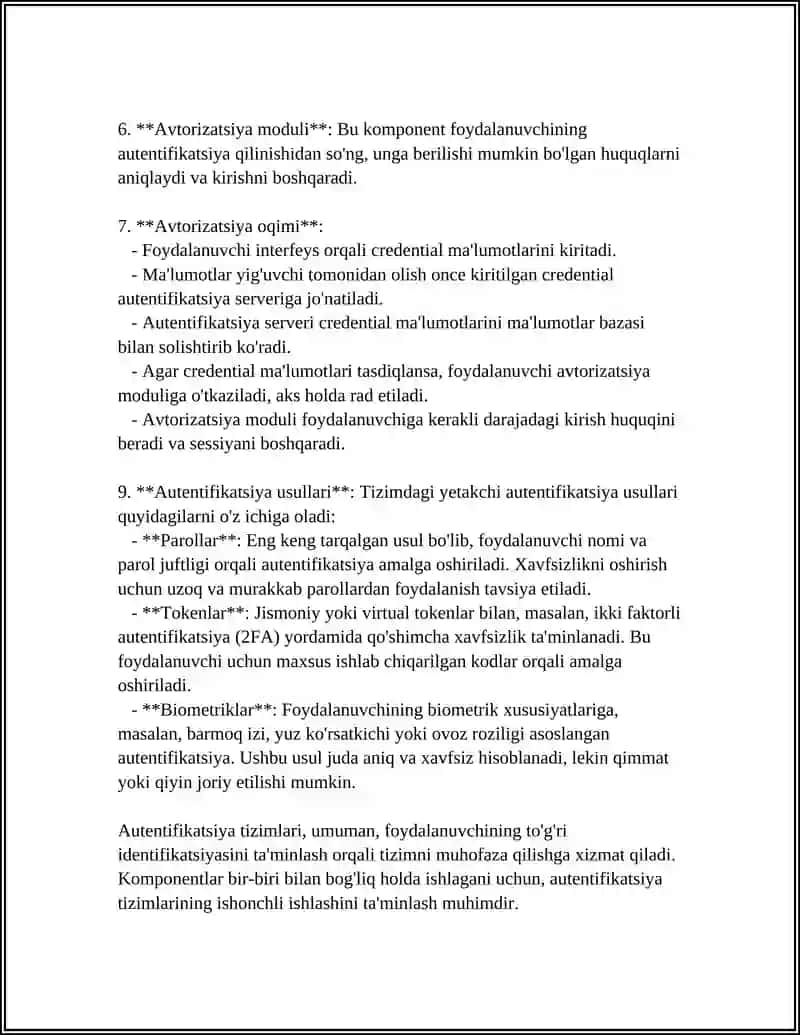 Autentifikatsiya Tizimining Ishlash Sxemasi 4