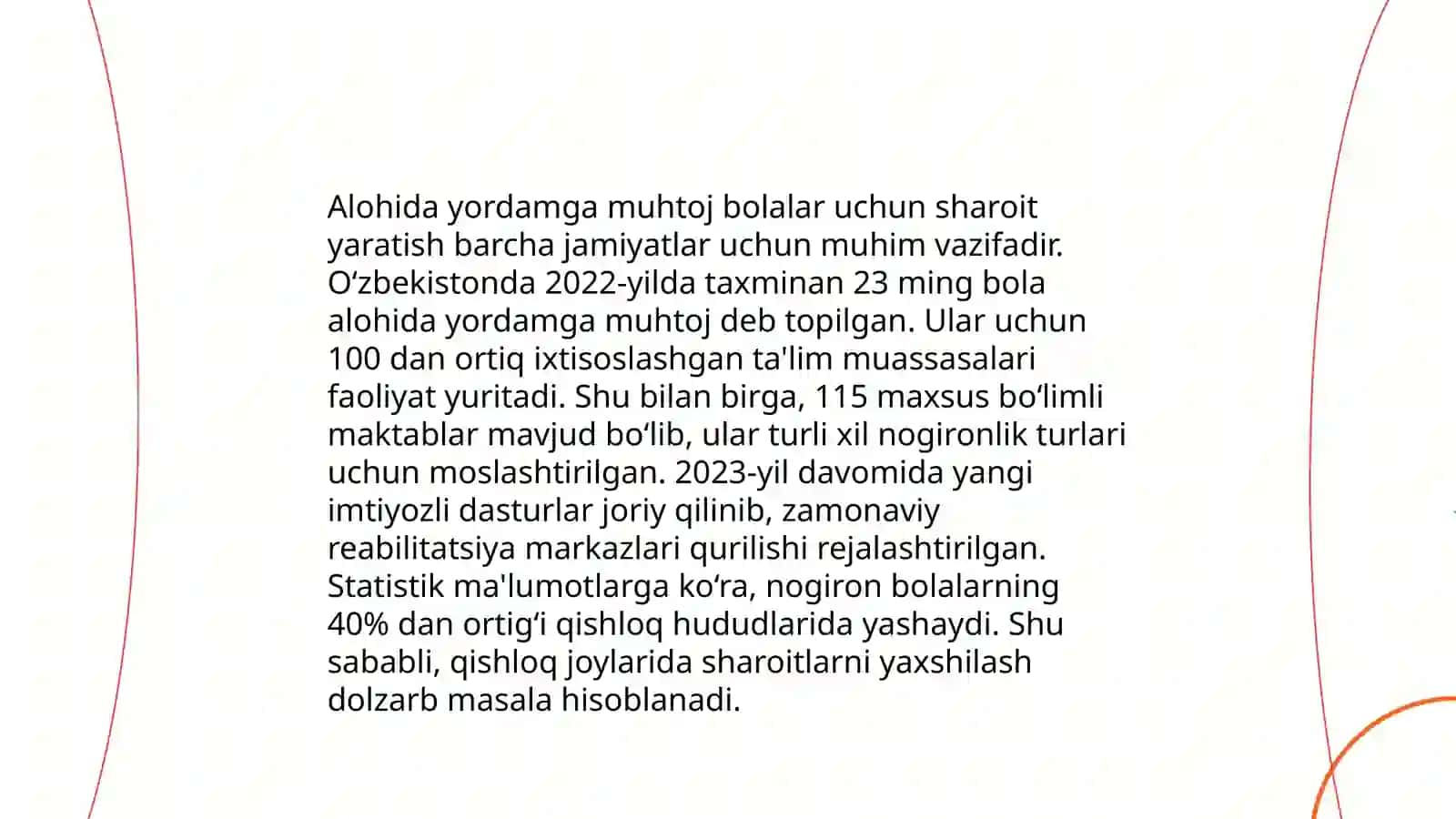 Inklyuziv taʼlimni amalga oshirish jarayoni alohida yordamga muhtoj bolalarning shaxsini rivojlanishining xususiyatlari 4