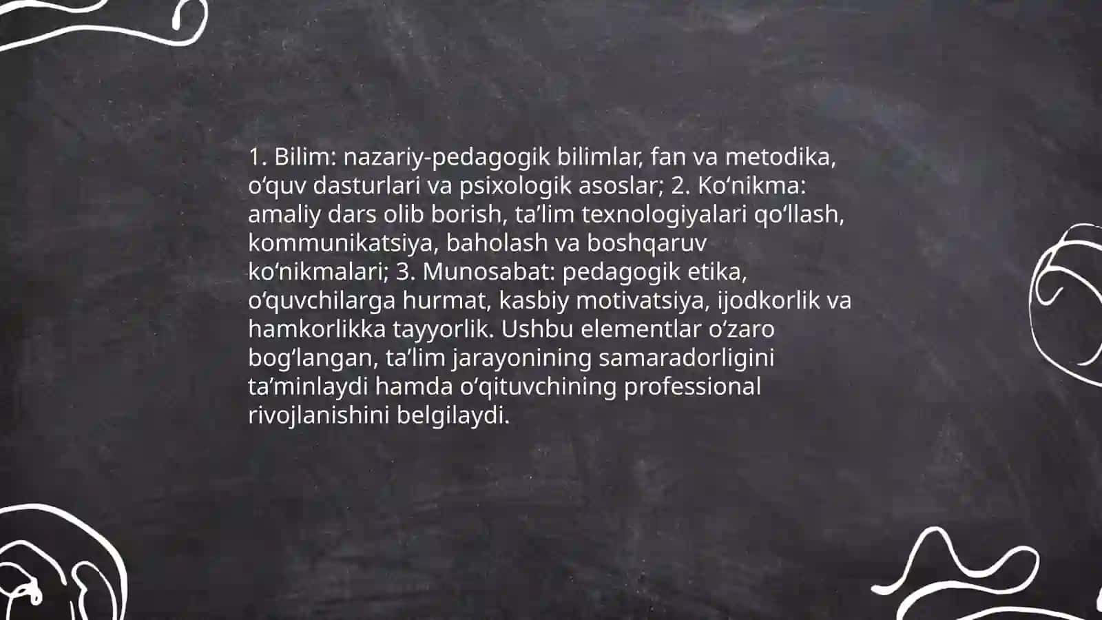 Pedagogik mahorat haqida tushuncha va uning oʻqituvchi faoliyatida tutgan oʻrni Gʻaniyeva Haitoy 4