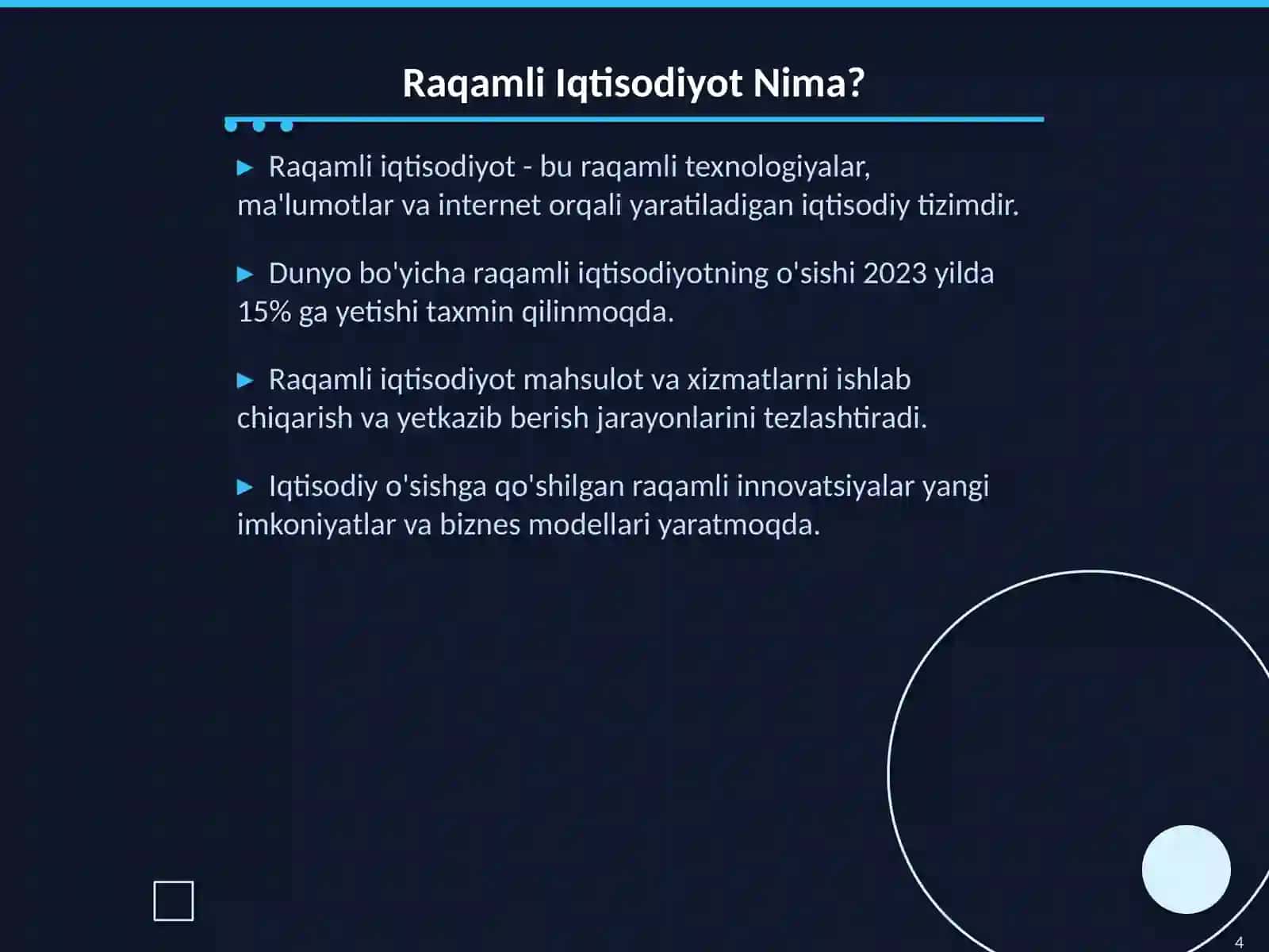 Raqamli Iqtisodiyot va Blokcheyn: Investitsiya Baholashdagi Roli 4