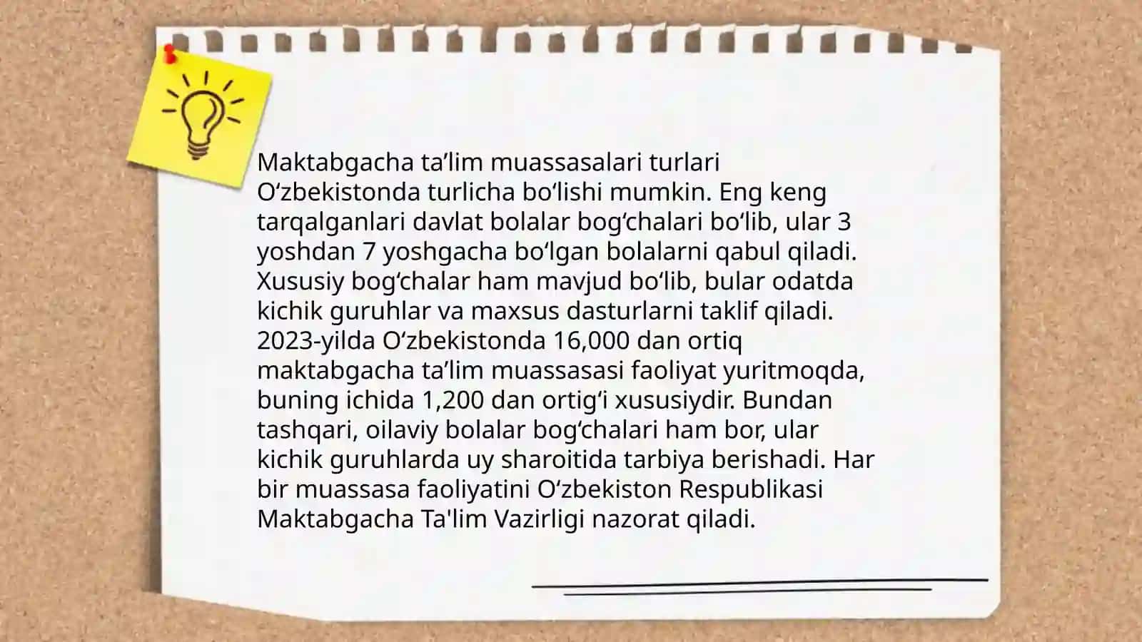 Maktabgacha ta’lim va tarbiya to‘g‘risida 4