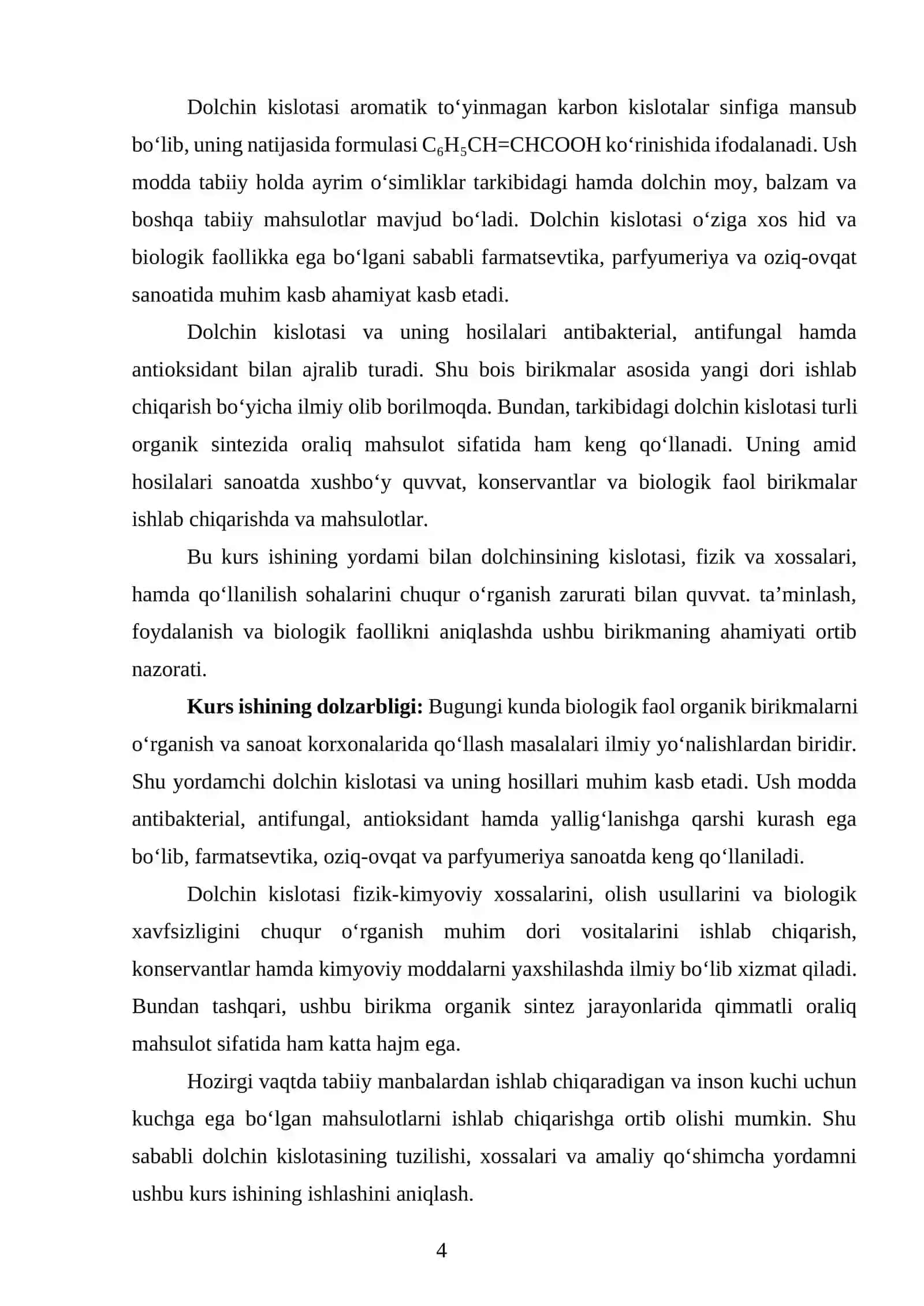 Dolchin (sinamik) kislota 4