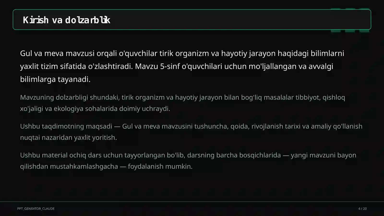 Gul va meva (5-sinf) 4
