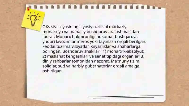 OKs sivilizatsiyasi 4