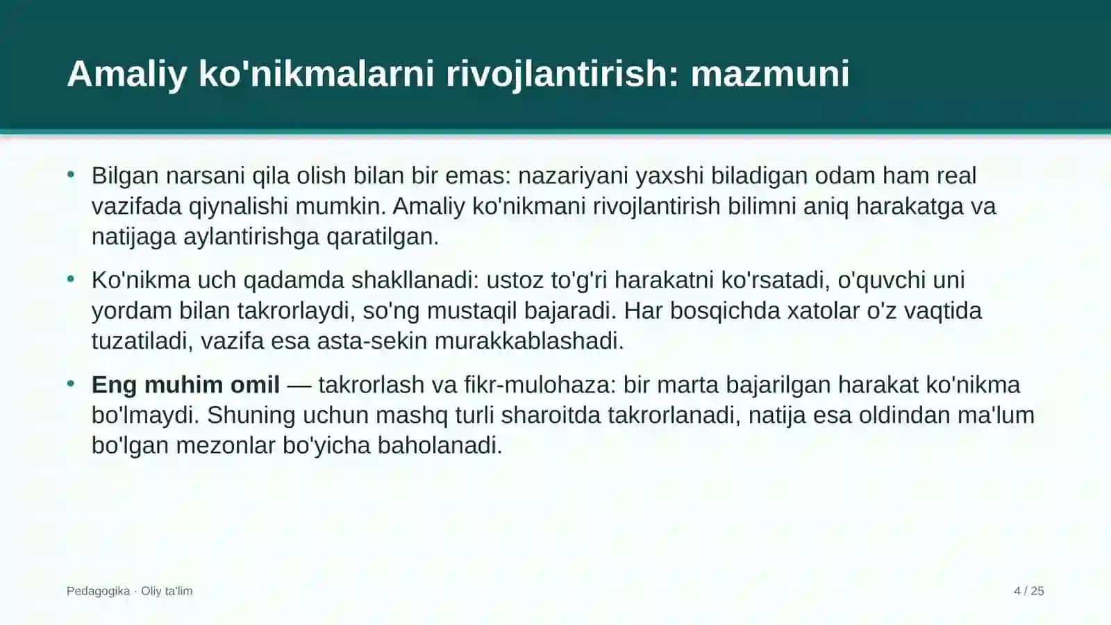 Bolalar nashrlarida amaliy ko'nikmalarni rivojlantirish 4