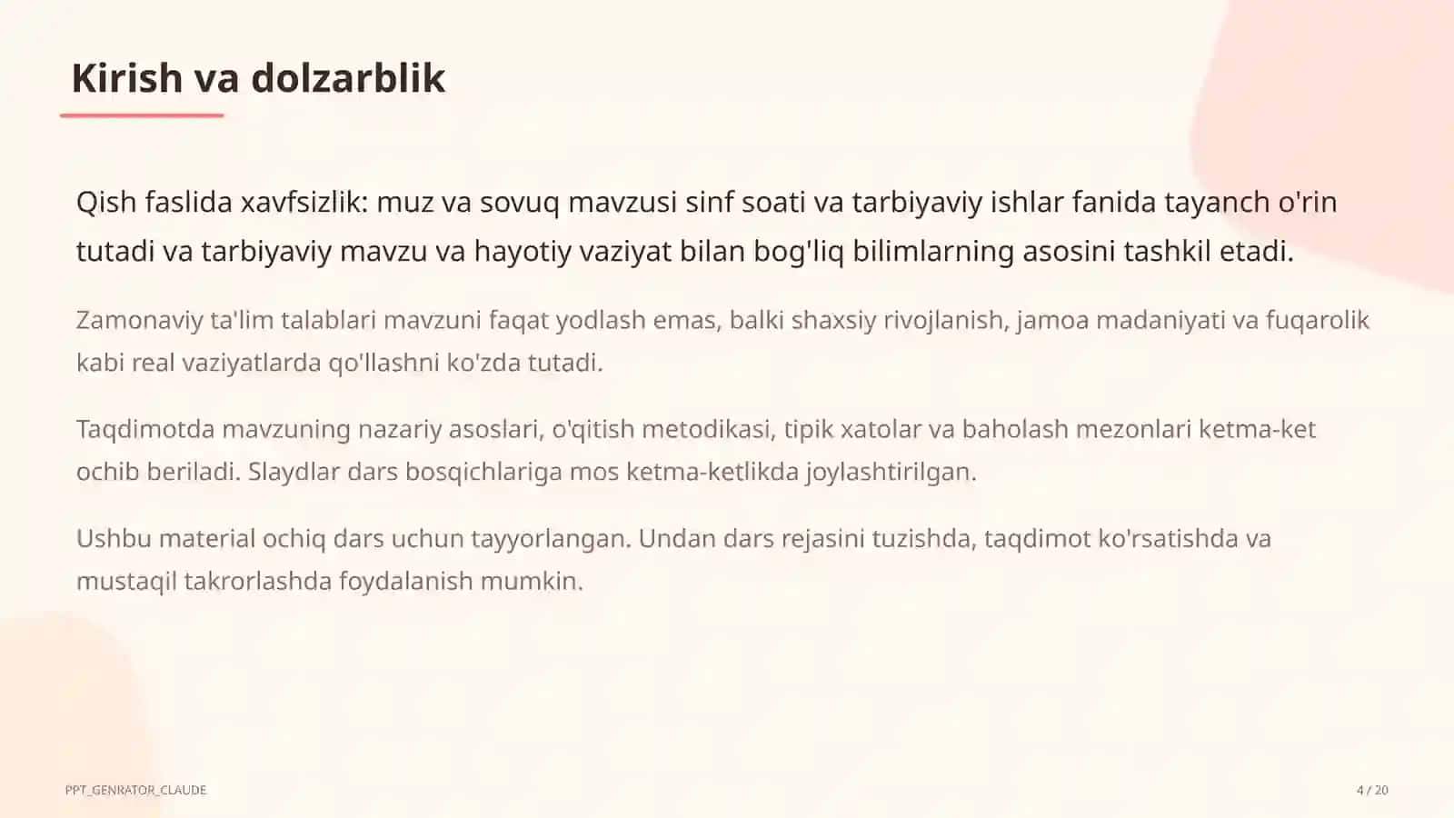 Qish faslida xavfsizlik: muz va sovuq 4