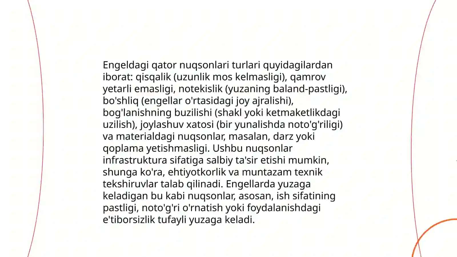 Tish qatorlari qisman nuqsonlari tasnifi 4
