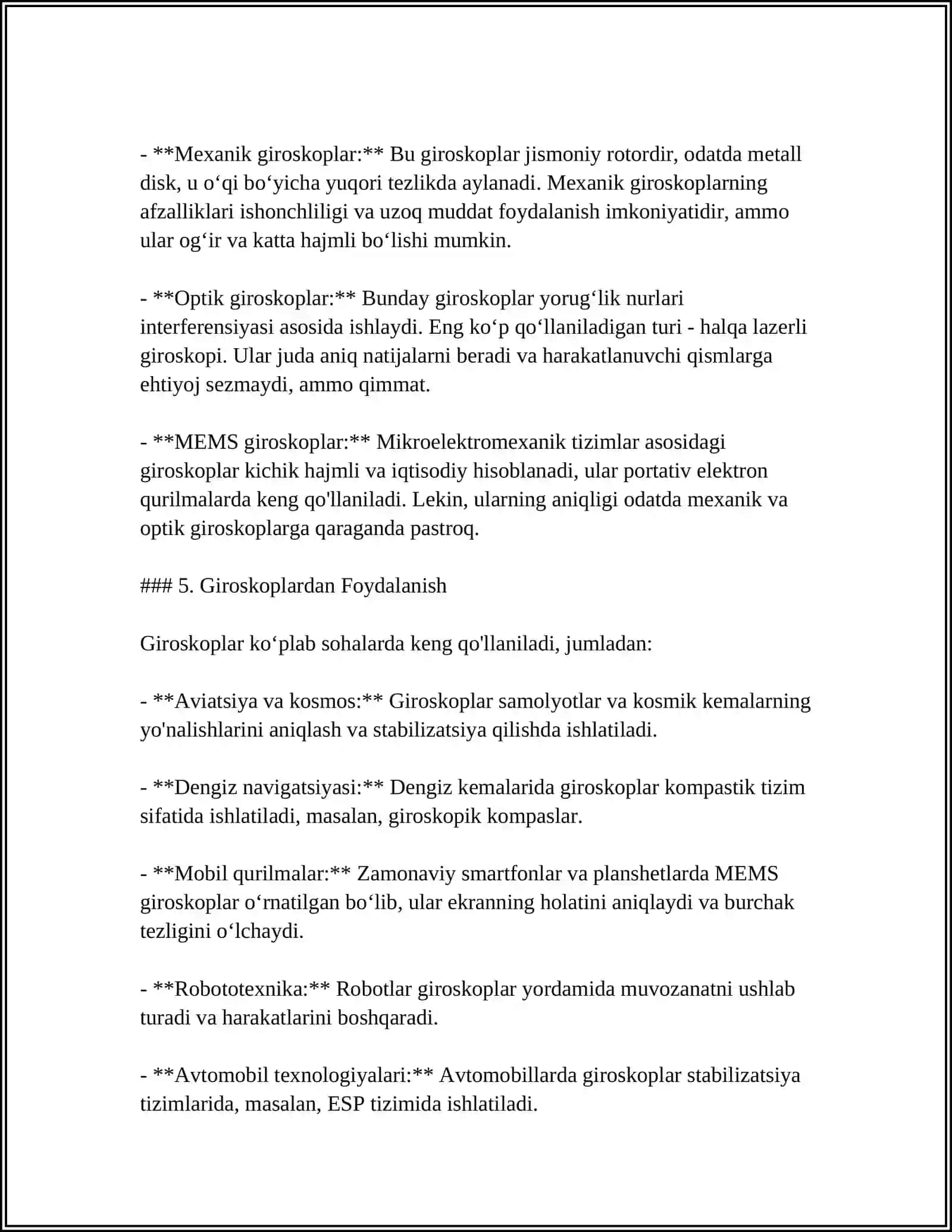 GIROSKOPLAR 4