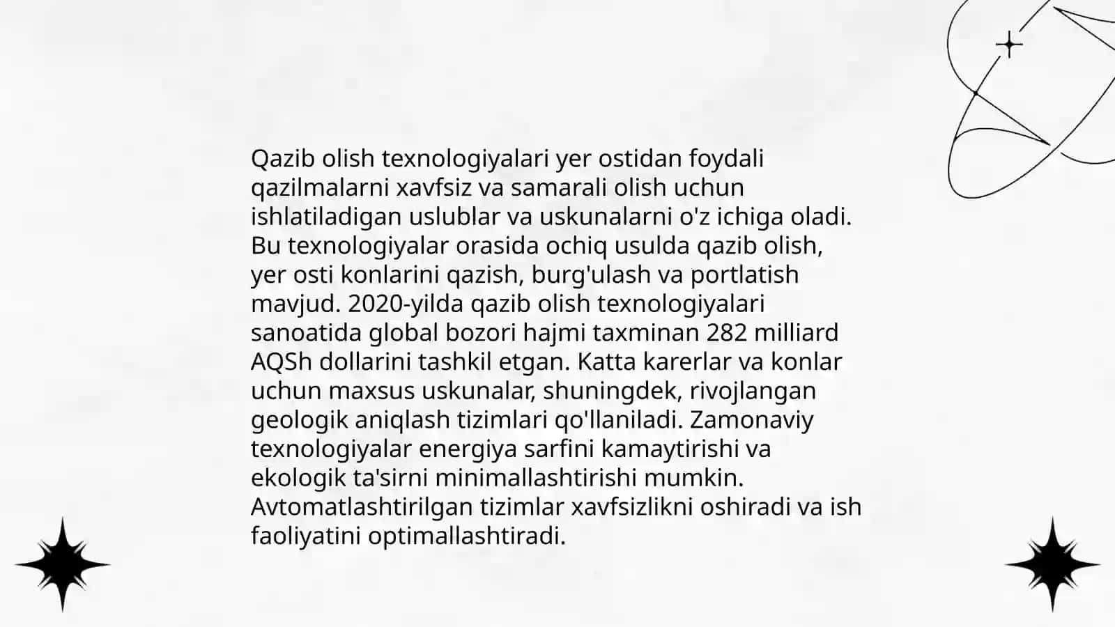 Foydali qazilmalardan oqilona foydalanish 4