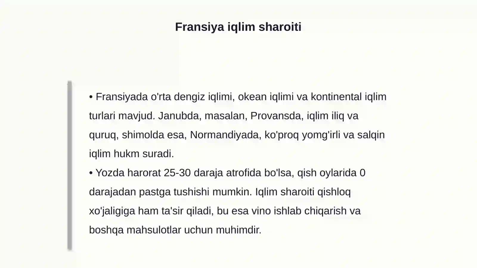 Fransiya davalati haqida malumot va uning paralingvistikasi, fonetikasi, qiziqarli malumotlar 4