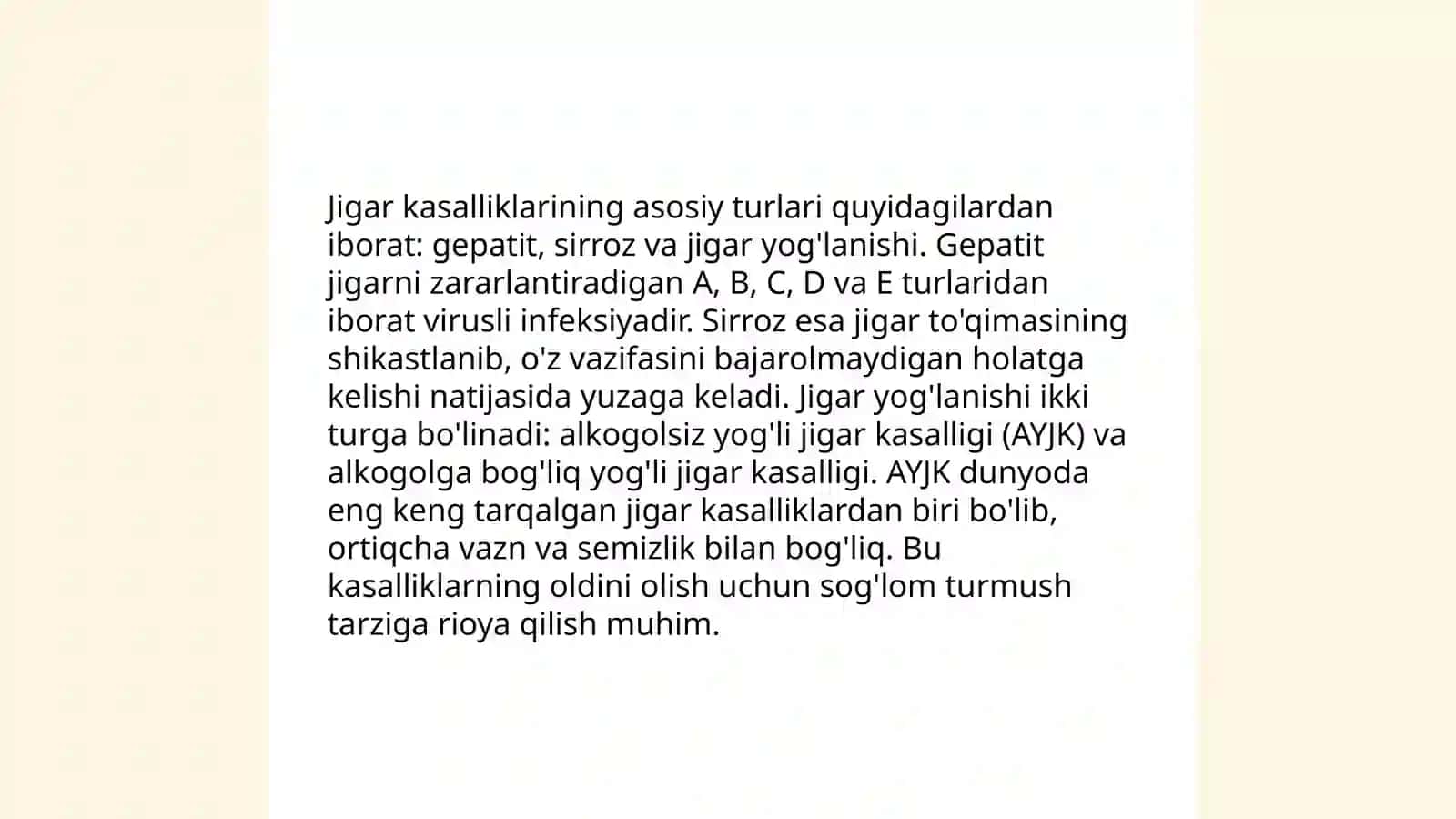 Jigar va o't yo'llari patologiyasi 4